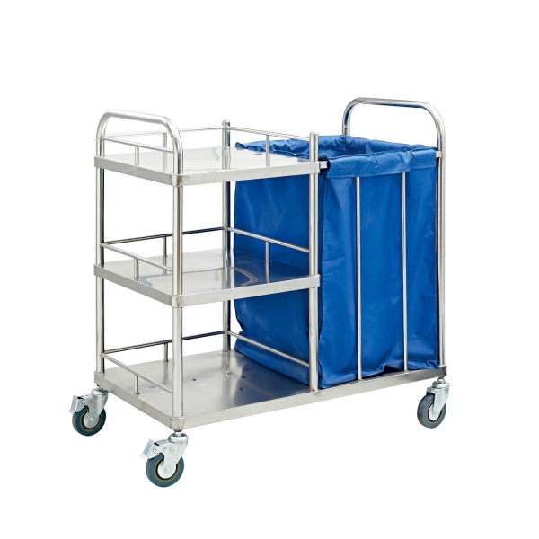 Stainless Steel Nursing Cart For Hospital