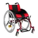 Metal Folding Wheelchair