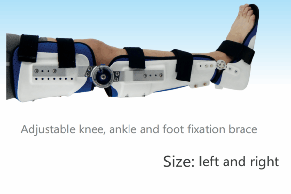 Knee, Ankle And Foot Fixation Brace