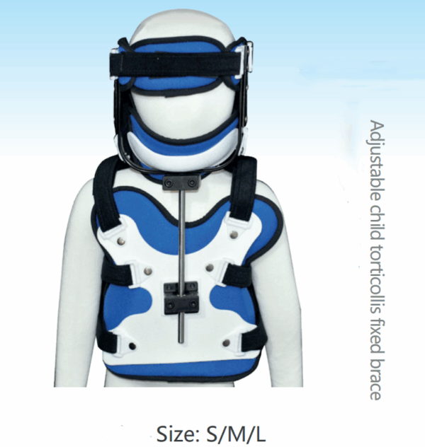 Child Torticollis Head Neck Chest Fixed Brace